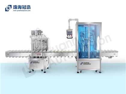 全自動雙頭蠕動泵灌裝機